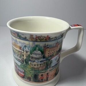 Scenic White Ceramic Mug